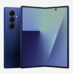 Samsung Galaxy Z Fold7 Cell Phone, 256GB AI Smartphone, Unlocked Android, AI Photo Edits, Large Screen, Long Battery Life, 2025, Blue Shadow (International Version)
