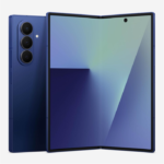 Samsung Galaxy Z Fold7 Cell Phone, 256GB AI Smartphone, Unlocked Android, AI Photo Edits, Large Screen, Long Battery Life, 2025, Blue Shadow (International Version)