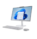 Lenovo IdeaCentre AIO 24IRH9 All-in-One Desktop, 23.8" FHD IPS 100Hz Display, Intel Core i3-1315U, 8GB DDR5 RAM, 512GB SSD, Wireless Keyboard & Mouse, Microsoft 365 Basic + Office Home 2024